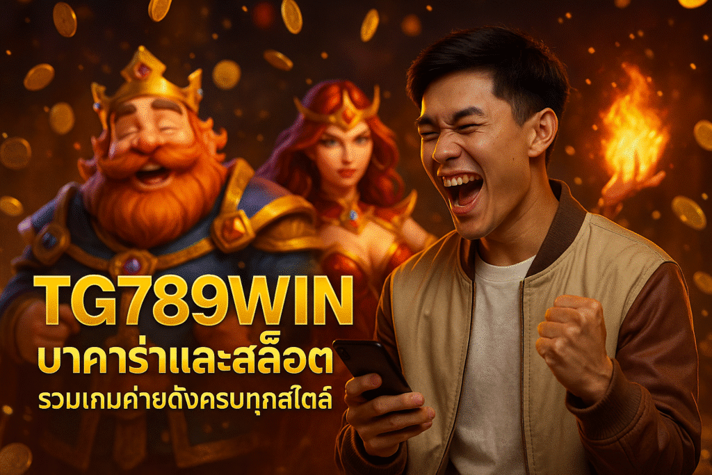 TG789WIN บาคาร่าและสล็อต รวมเกมค่ายดังครบทุกสไตล์