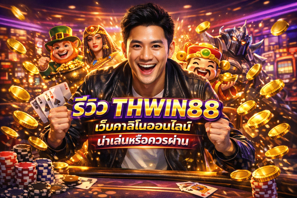 รีวิว THWIN88 เว็บคาสิโนออนไลน์ น่าเล่นหรือควรผ่าน