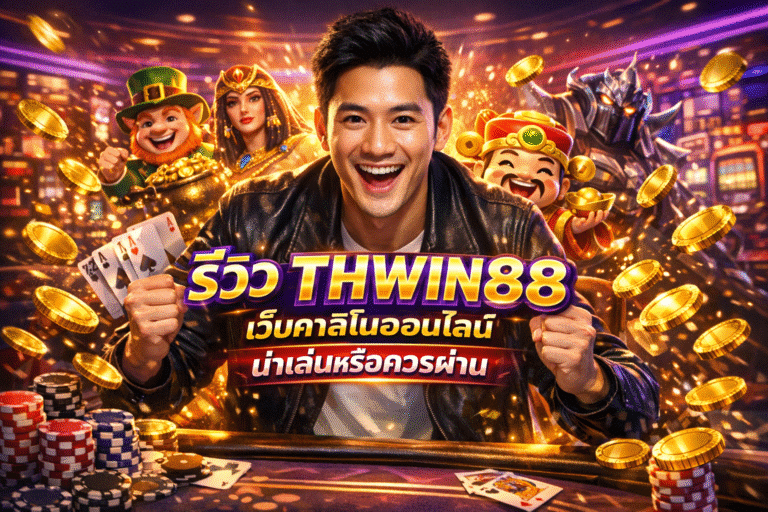 รีวิว THWIN88 เว็บคาสิโนออนไลน์ น่าเล่นหรือควรผ่าน